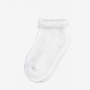 Lot de 3 paires de chaussettes bébé ecru