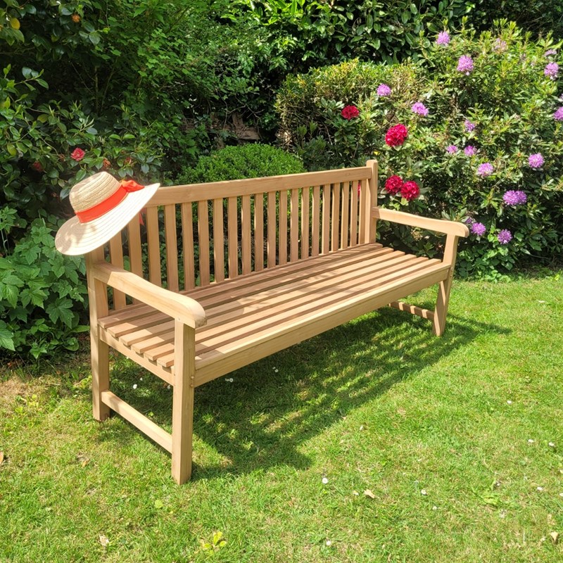 TECK'Attitude - Banc en teck ecograde londres 180 cm