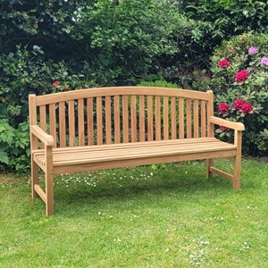 Banc en teck ecograde cambridge 180 cm