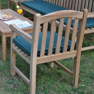 Salon de jardin 5 places teck darlington