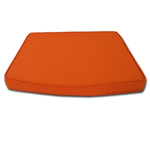 Coussin orange pour fauteuils samoa