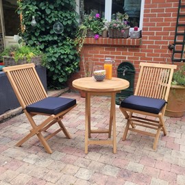 Coussin noir pour chaises et fauteuils