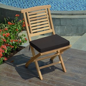 Coussin noir pour chaises et fauteuils