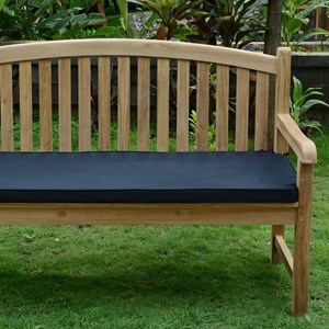 Coussin noir pour banc 150 cm