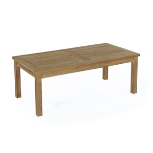 Table basse teck coffee 120 x 60 cm