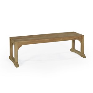 Banc teck winbledon 140cm (sans dossier)