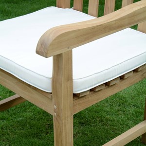 Fauteuil en teck boston - dossier droit