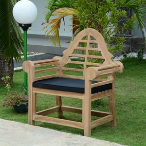 Fauteuil en teck ecograde marlborough