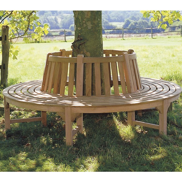 Banc circulaire teck westminster