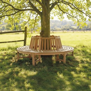 Banc circulaire teck westminster