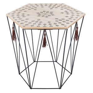 Table à café en métal kumi octo etnik
