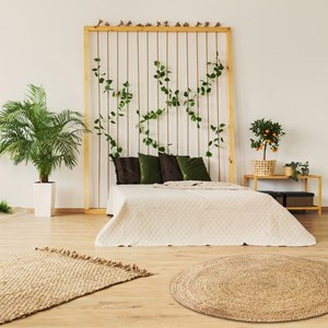 Tapis rond en jute 120 cm