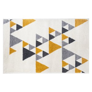 Tapis triangle ilan 120x170 cm ocre