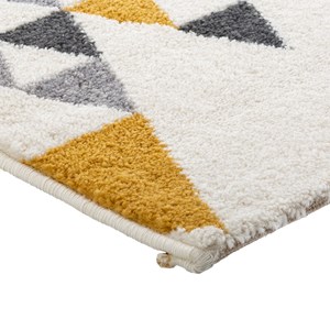Tapis triangle ilan 120x170 cm ocre