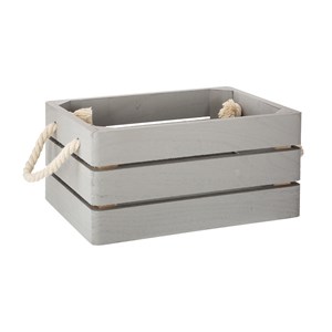 Lot de 3 cagettes en bois dream gris