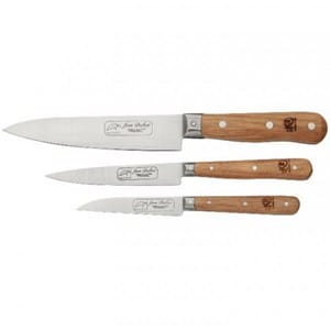 Jean dubost set de 3 couteaux de cuisine