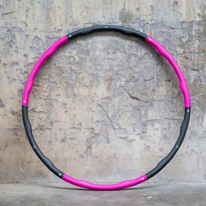 Le fitness hula hoop 1,2 kg violet gris