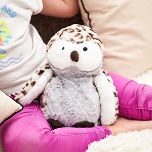 Peluche bouillotte hibou