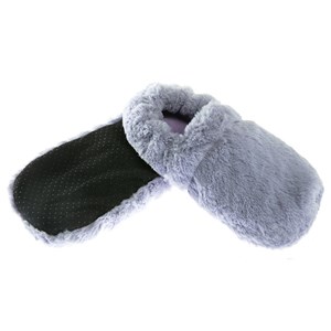 Chaussons chauffants lavande