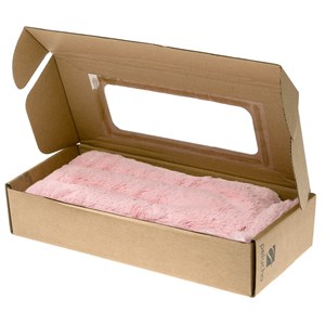 Bouillotte tour de cou rose