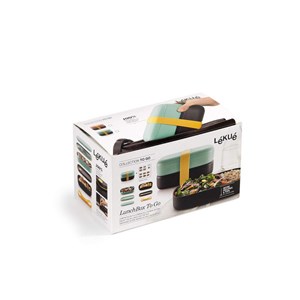 Lekue lunch box 1 l turquoise to go
