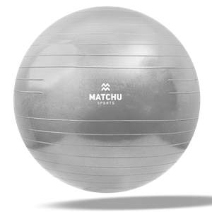 Fitness ball 75cm gris