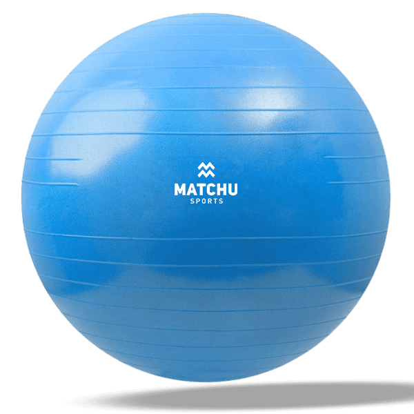 Matchusports - Fitness ball 75cm bleu