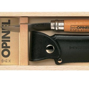Opinel plumier avec couteau n°8 carbone