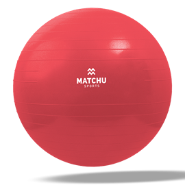 Fitness ball 55cm rouge