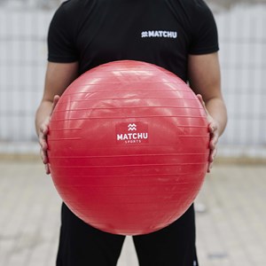 Fitness ball 55cm rouge
