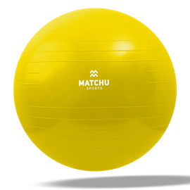 Fitness ball 45cm jaune