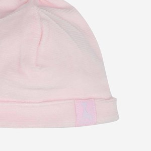Bonnet de naissance rose 1 3 mois