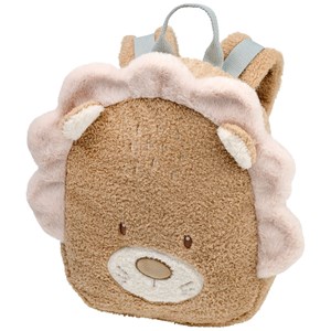 Sac à dos bébé teddy lion caramel
