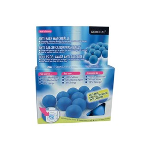 12 balles de lavage anti-calcaires