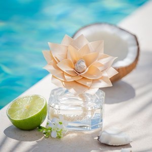 Fleur parfumée eau de coco