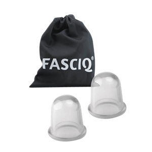 Fasciq silicone cupping set – 2 cups