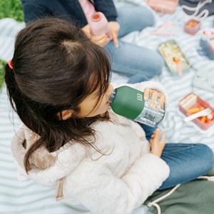 Bouteille enfant 330ml vert forest