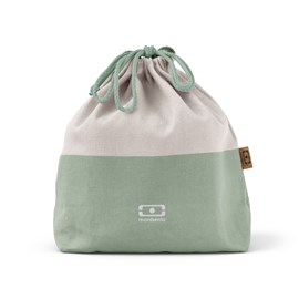 Sac repas large vert