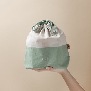 Sac repas large vert