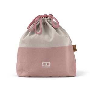 Sac repas large rose