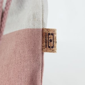 Sac repas large rose