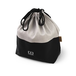 Sac repas large noir