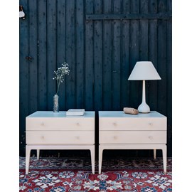 Maïa, la paire de chevets blancs n°161