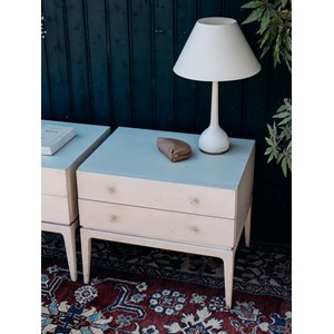 Maïa, la paire de chevets blancs n°161