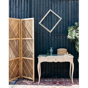 Bureau en bois et verre n°290