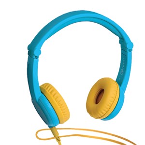 Lunii - casque audio bleu - compatible avec ma fabrique à histoires - pour