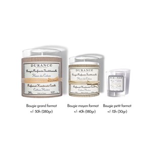 Grande bougie ambre précieux