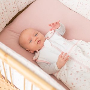 Gigoteuse - motif floral rose 0 6 mois