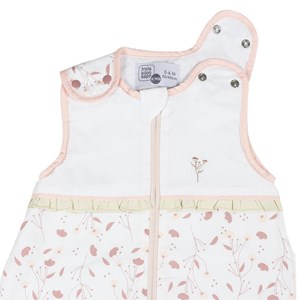 Gigoteuse - motif floral rose 0 6 mois