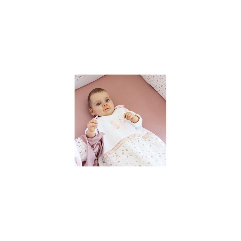 Trois Kilos Sept - Gigoteuse bébé modèle floral rose 6 18 m